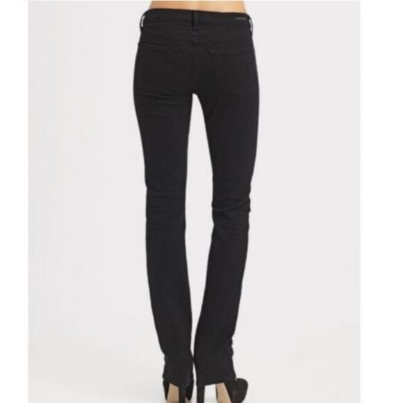 CITIZENS OF HUMANITY Black Elson Medium Rise Straight Leg Jeans. Size 29 - Picture 3 of 16